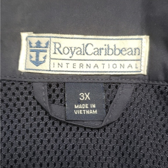 Royal Caribbean Windbreaker Jacket size 3X - Picture 6 of 10
